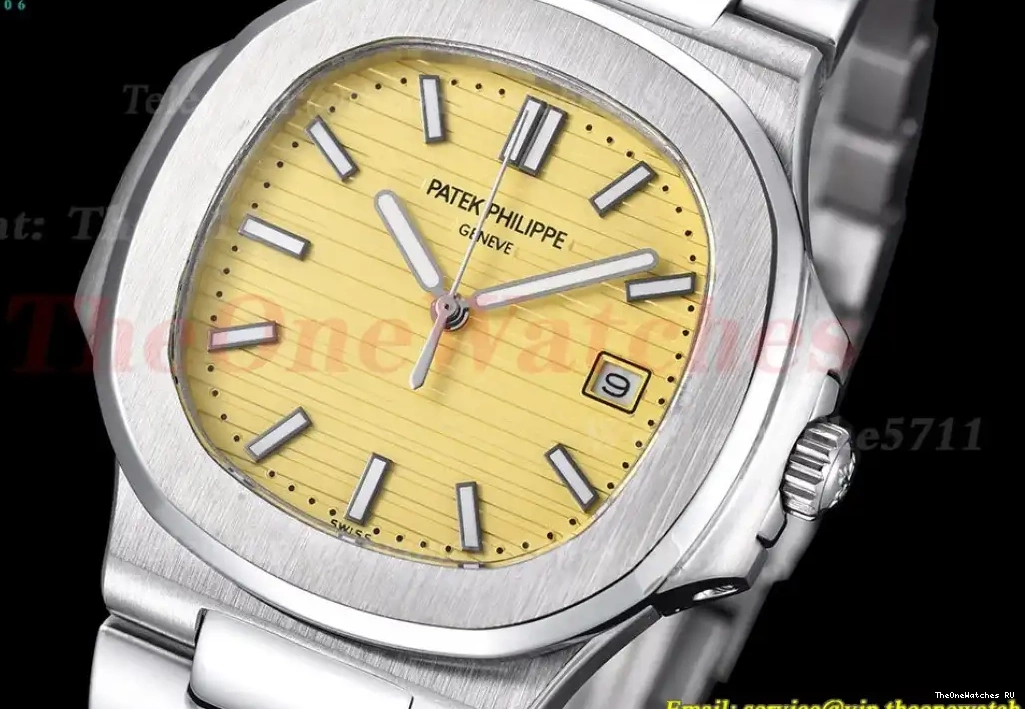 Nautilus Yellow SS SS Dial GDF 40mm MY8215 0424